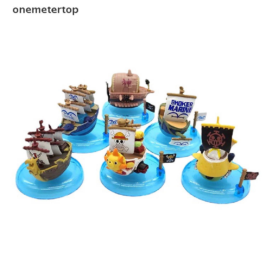 Set 6 Mô Hình Tàu Hải Tặc Trong One Piece