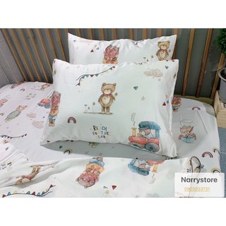 [Nhiều mẫu ]1 tấm ga trải giường tencel 60s cao cấp, vải sợi gỗ tự nhiên, chất nằm mát, thân thiện, sang trọng