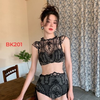 [Có ảnh thật] Bikini hai mảnh ren nữ BK201