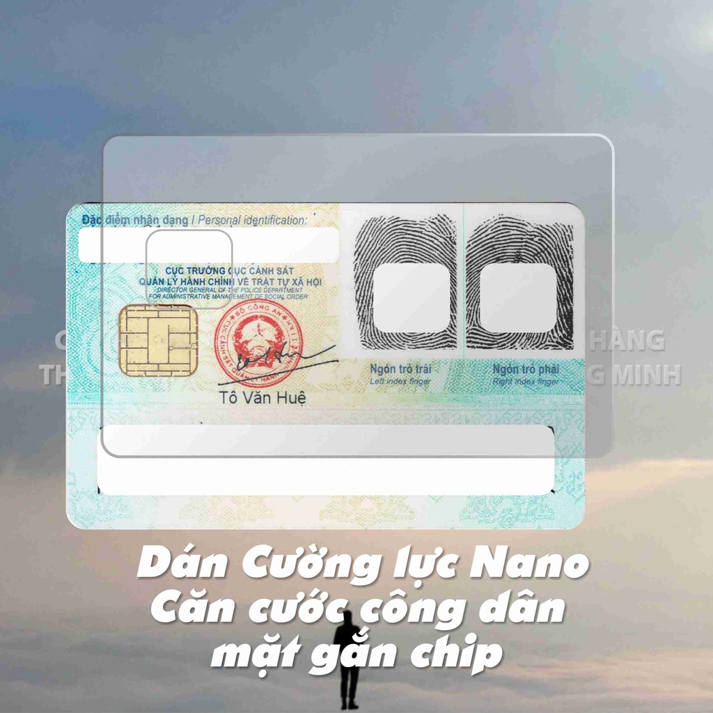 Dán cường lực Căn cước công dân, Chứng minh thư, bằng lái xe Nano