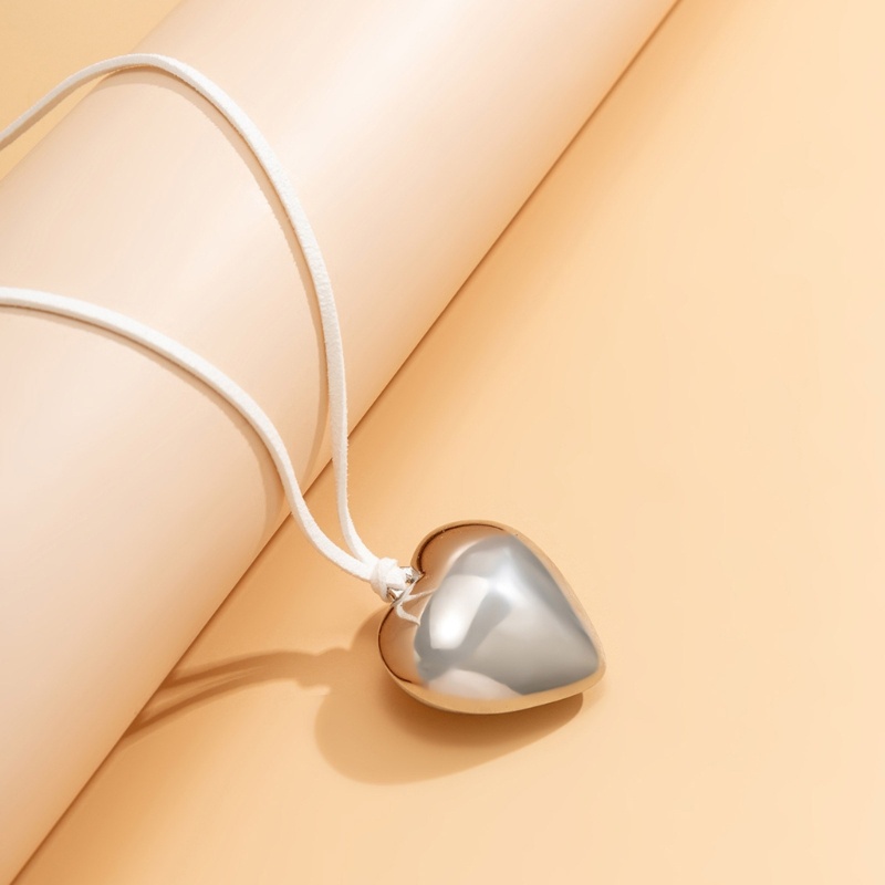 Vòng Cổ Choker Hình Trái Tim Đơn Giản Cho Nữ