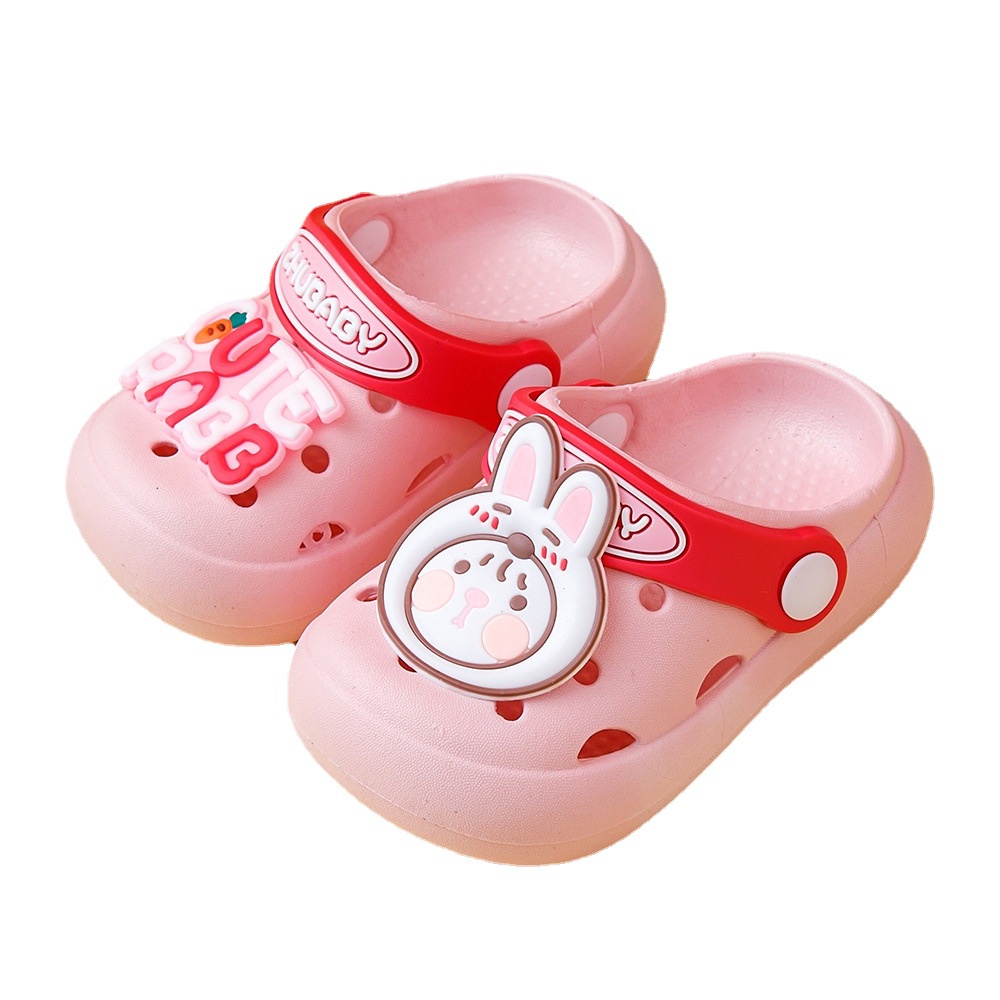 Dép trẻ em  Dép Sandal Đục Lỗ Thoáng Khí Chống Trượt Họa Tiết Hoạt Hình Thời Trang Mùa Hè Cho Bé TTC520