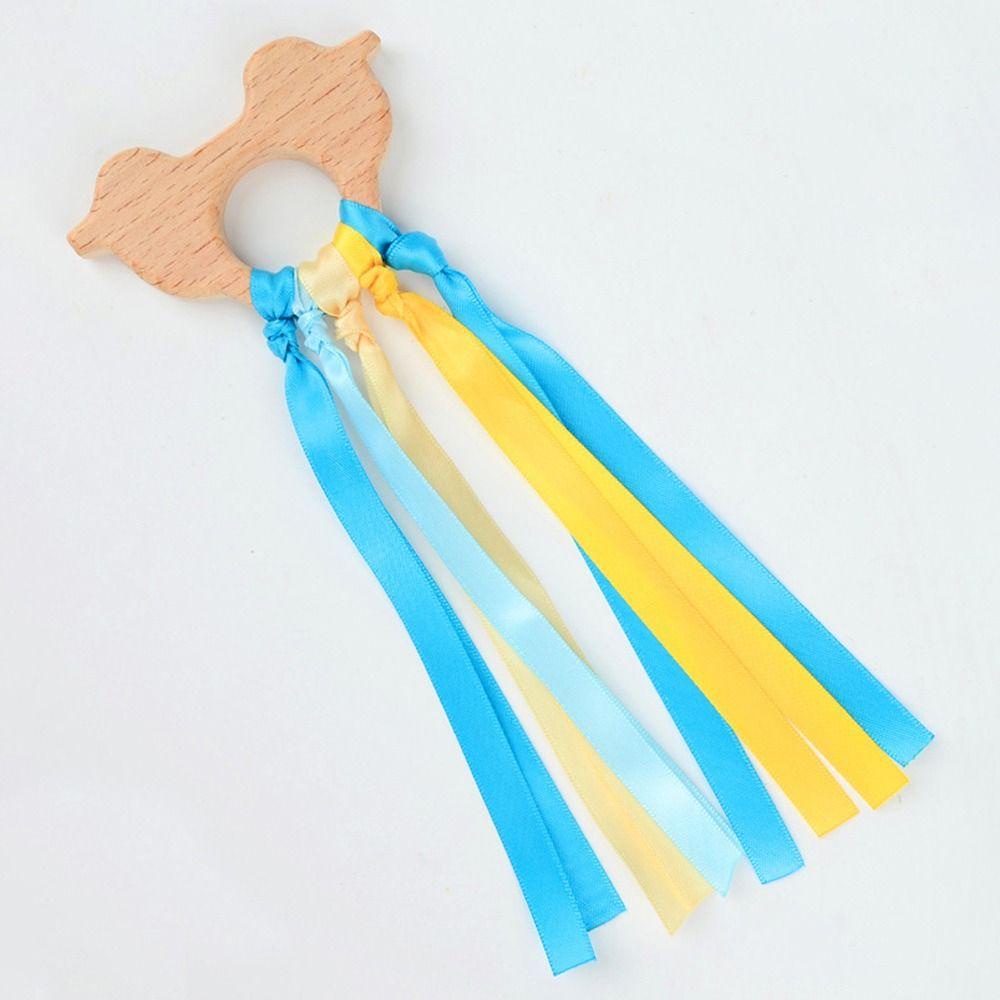 Đồ Chơi Nhận Biết Màu Sắc Theo Phương Pháp Montessori Không Độc Hại Kèm Dây Ruy Băng Cầu Vồng