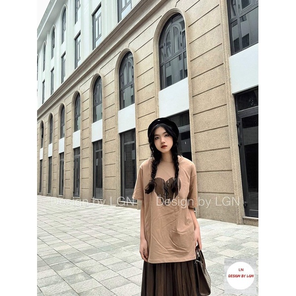 Áo phông tim và chữ TT12