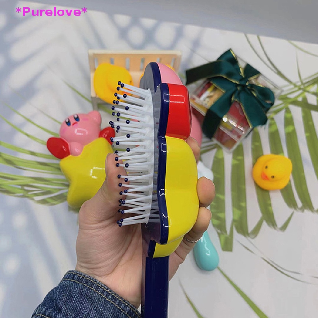 Lược Chải Tóc Túi Khí Mát Xa Chống Tĩnh Điện Kirby Mới