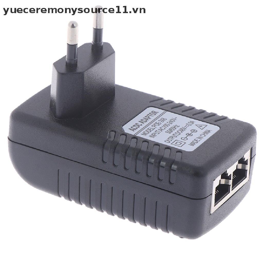 Bộ Nguồn poe 48V 0.5A Cho Điện Thoại / camera