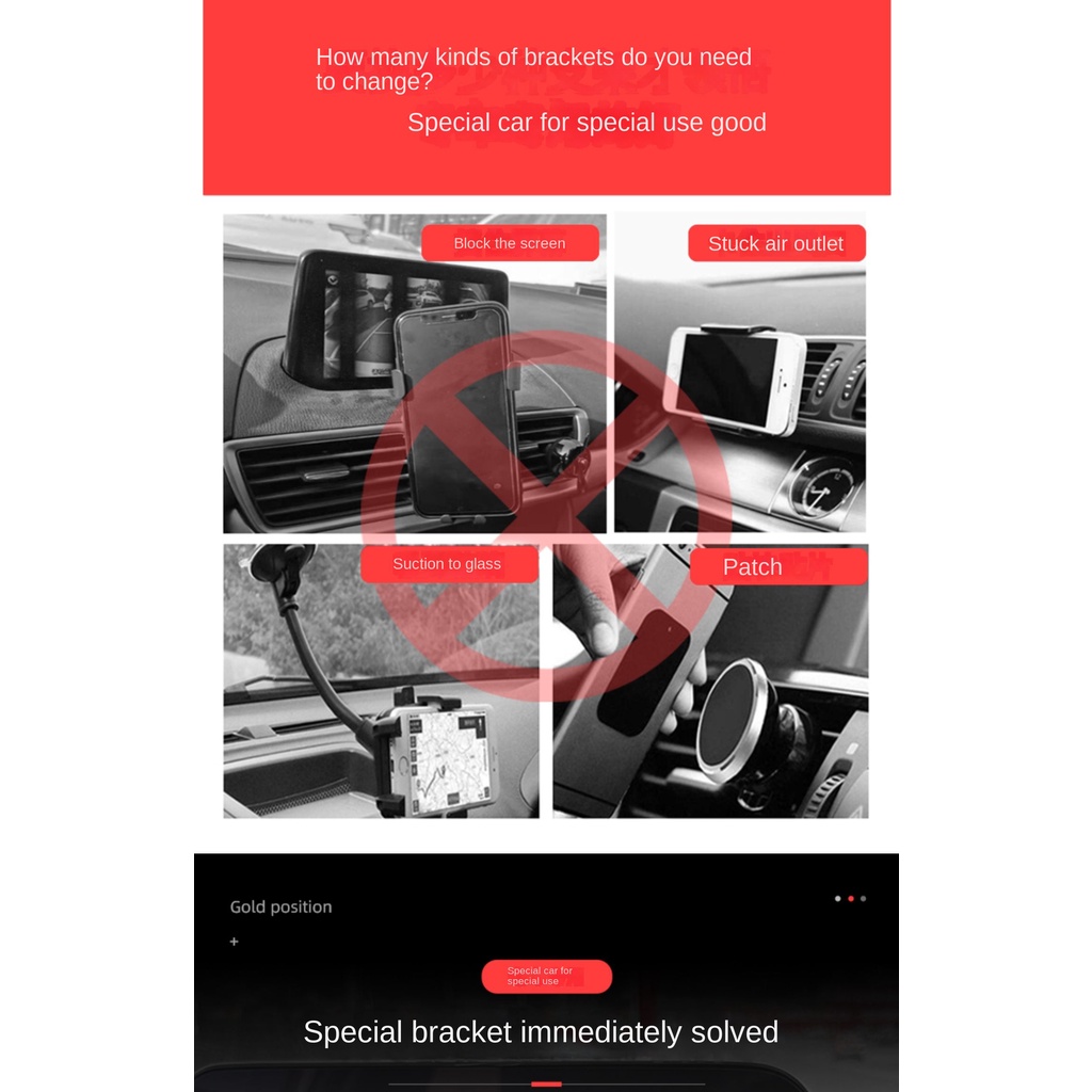 Mazda 3 mazda cx5 cx30  Khung Giữ Điện Thoại / Thiết Bị Định Vị Trang Trí Cho Xe Hơi mazda 3 2020-2023  mazda cx5 2017-2023  mazda cx30 2019-2023