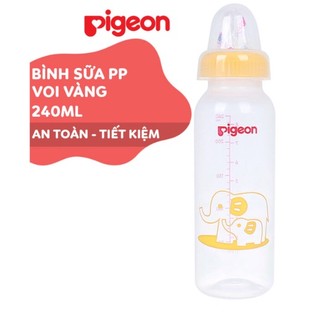 Bình Sữa Pigeon PP Tiêu Chuẩn (120ml - 240ml)