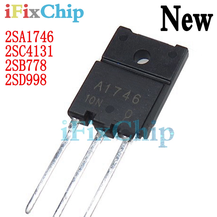 10 Chiếc Mới 2SA1746 2SC4131 2SB778 KTB778 2SD998 KTD998 B778 D998 A1746 C4131