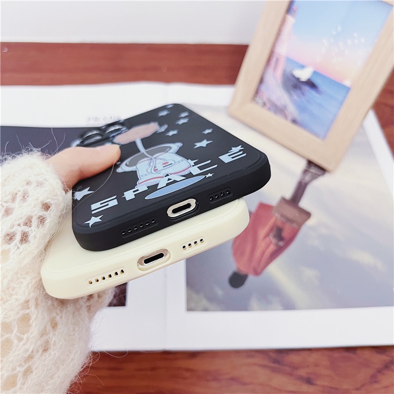 Ốp Điện Thoại Mềm Họa Tiết Vũ Trụ Cho iPhone 11 Pro Max XS Max XR 7 8 Plus