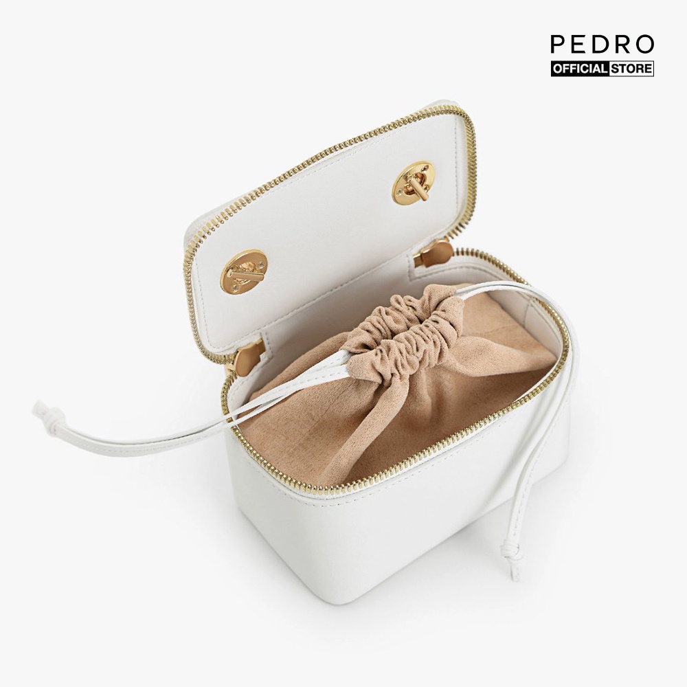 PEDRO - Túi xách nữ hình hộp chữ nhật Leather Mini Vanity PW4-66500011_03