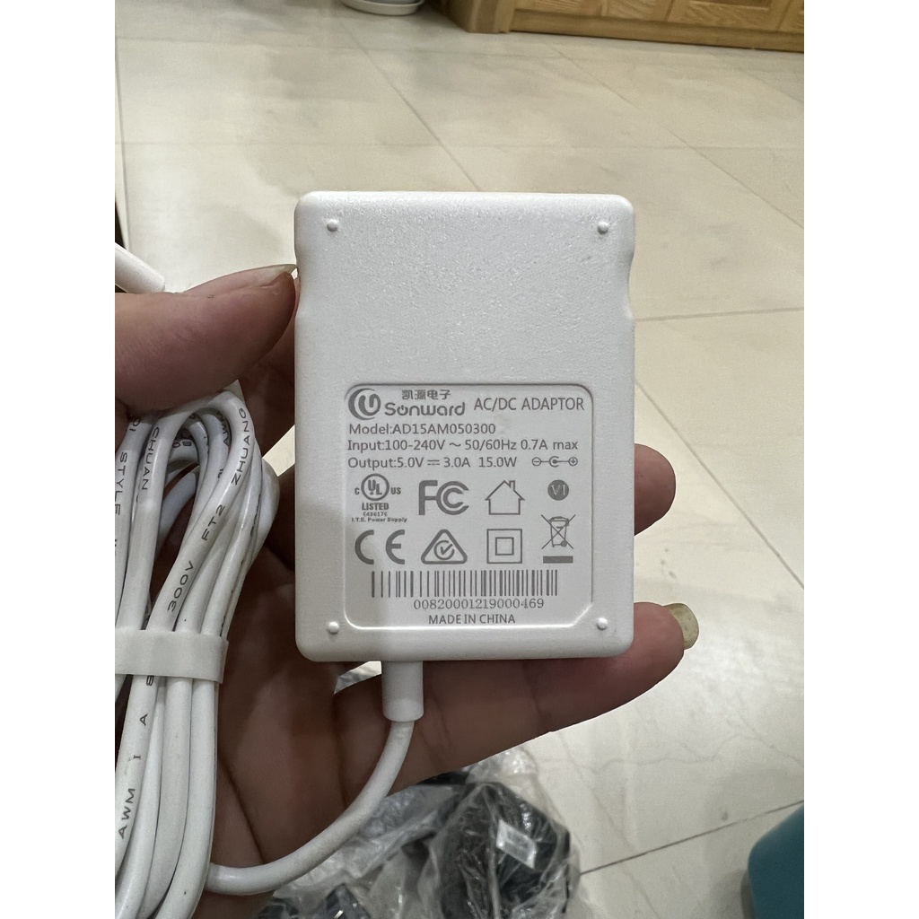 Nguồn adapter Tivi Box Xiaomi, Meecool, Himedia, 5V chuẩn chân cắm 4.0mm loại tốt