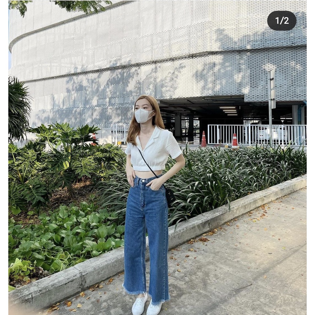 Áo ngắn tay màu sắc đơn giản thiết kế thời trang TA-2099