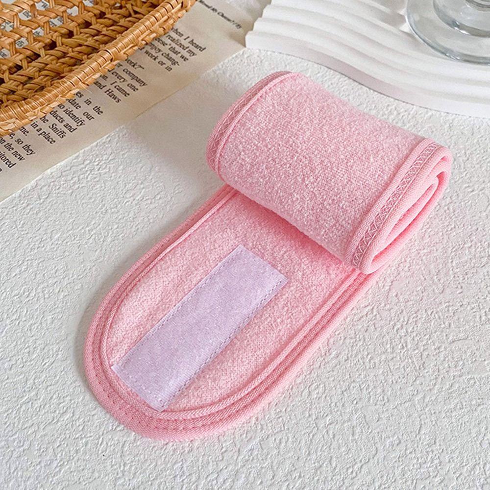 SUMU Băng Đô Vải Sợi Nhỏ Mềm Mại Màu Trắng Thấm Hút Nước Có Thể Điều