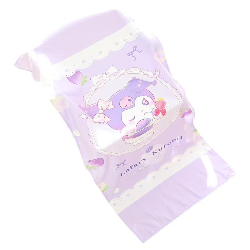 Sam Sanrio Khăn Tắm Cỡ Lớn Nhanh Khô Họa Tiết Dâu Tây Kuromi Melody Purin Cinnamoroll Mùa Hè