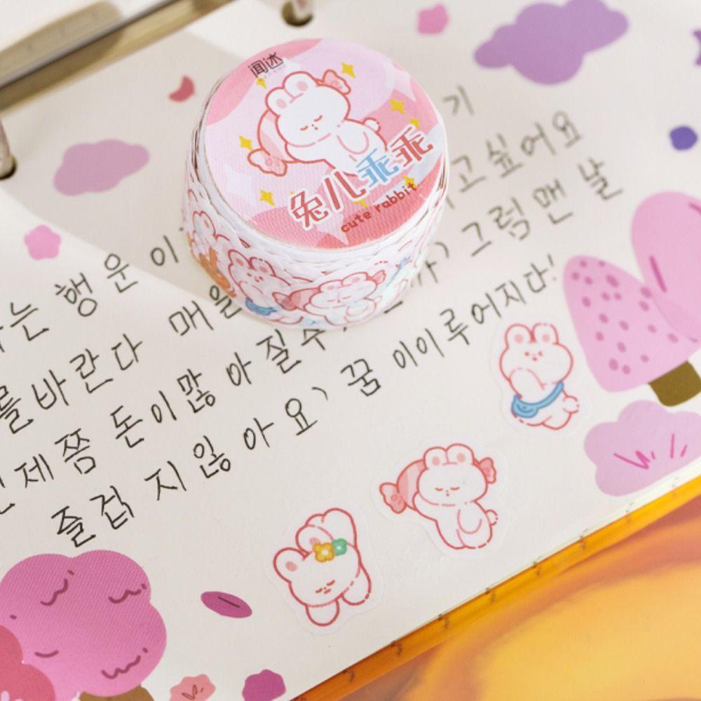 Cuộn 100 Miếng Dán Trang Trí Album Hình Sở Thú Dễ Thương