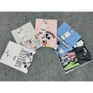 ÁO THUN MICKEY TEE IN HÌNH DỄ THƯƠNG😘