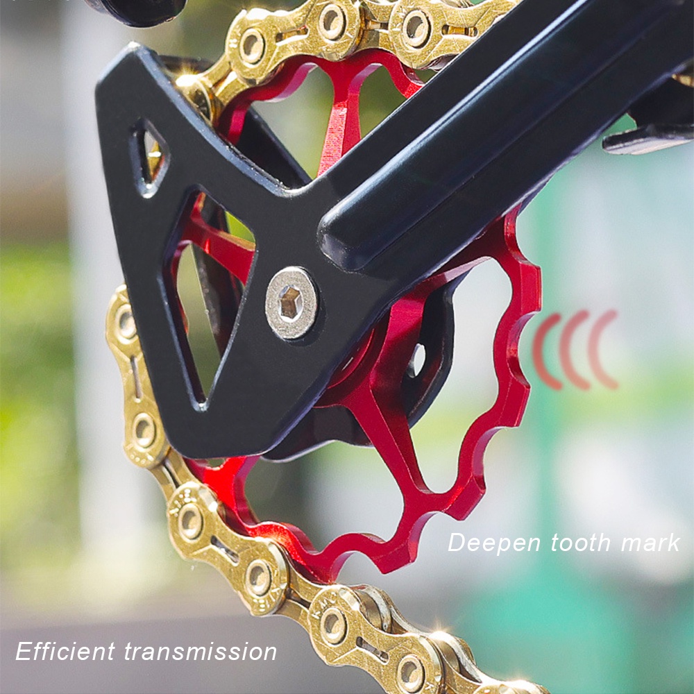 Ròng Rọc Sứ 9T 11T 13T 15T Bằng Kim Loại Chuyên Dụng Cho Xe Đạp Leo Núi