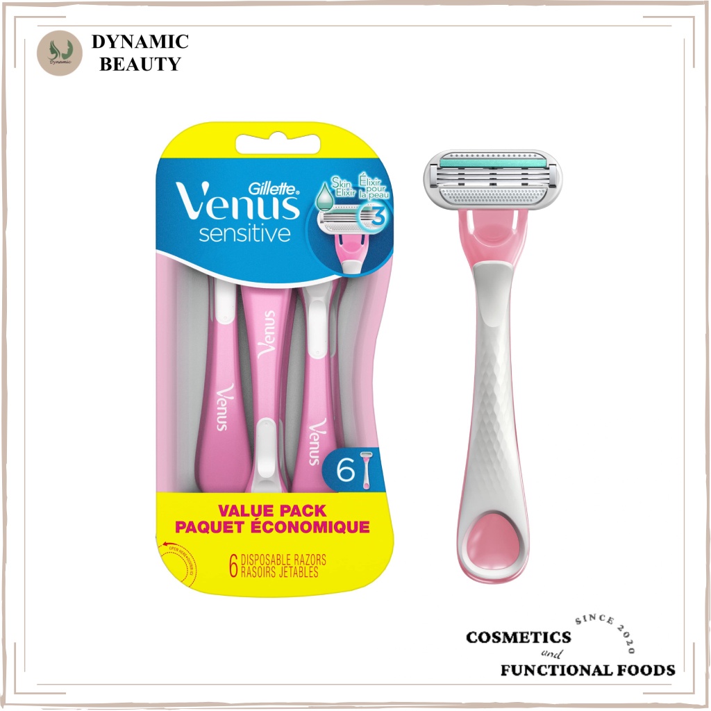 [Tách lẻ- che tên] Dao cạo Gillette venus sensitive dành cho da nhạy cảm