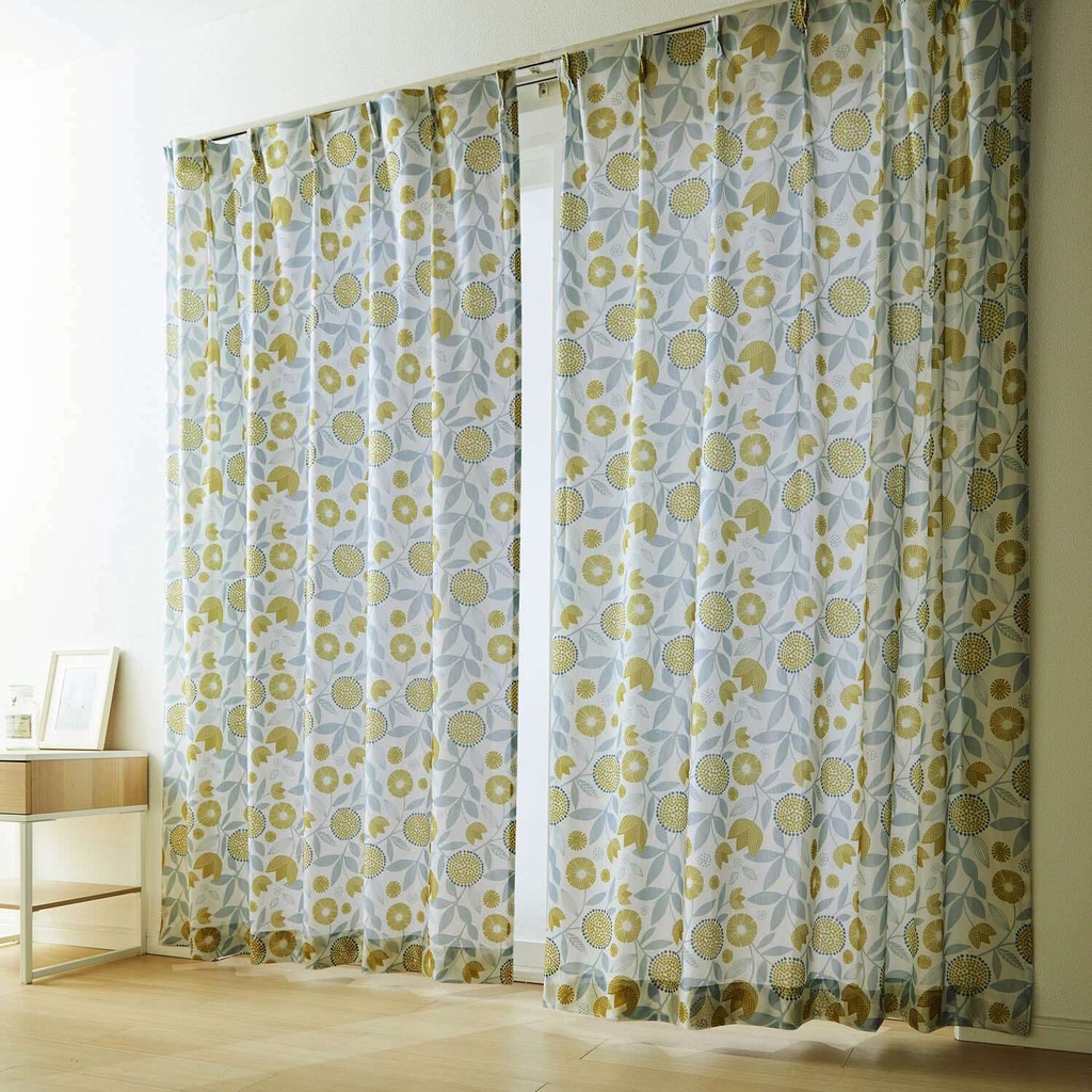 Rèm cửa hoa mặt trời, rèm ly đôi (DU10144)