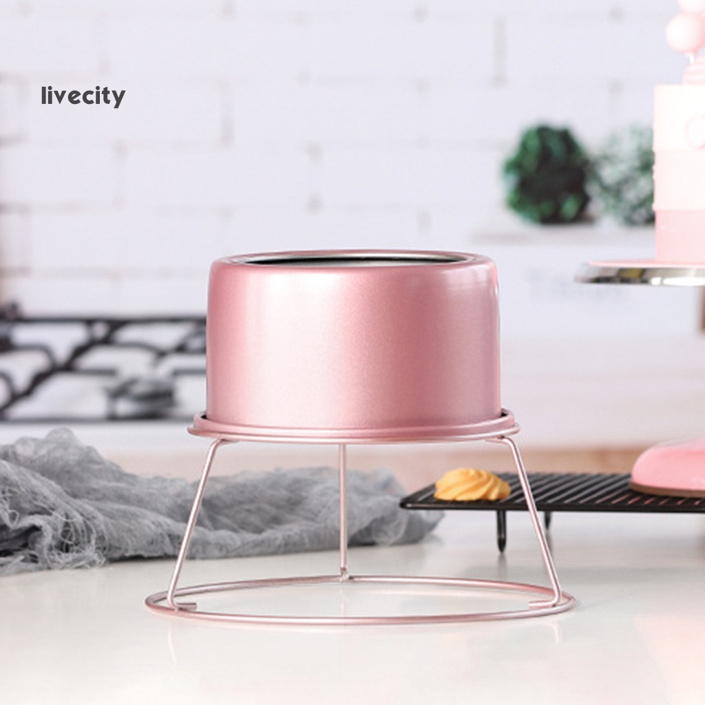 Giá Đỡ Làm Mát Bánh Kem 6 / 8 Inches Không Cần Khoan Chịu Nhiệt