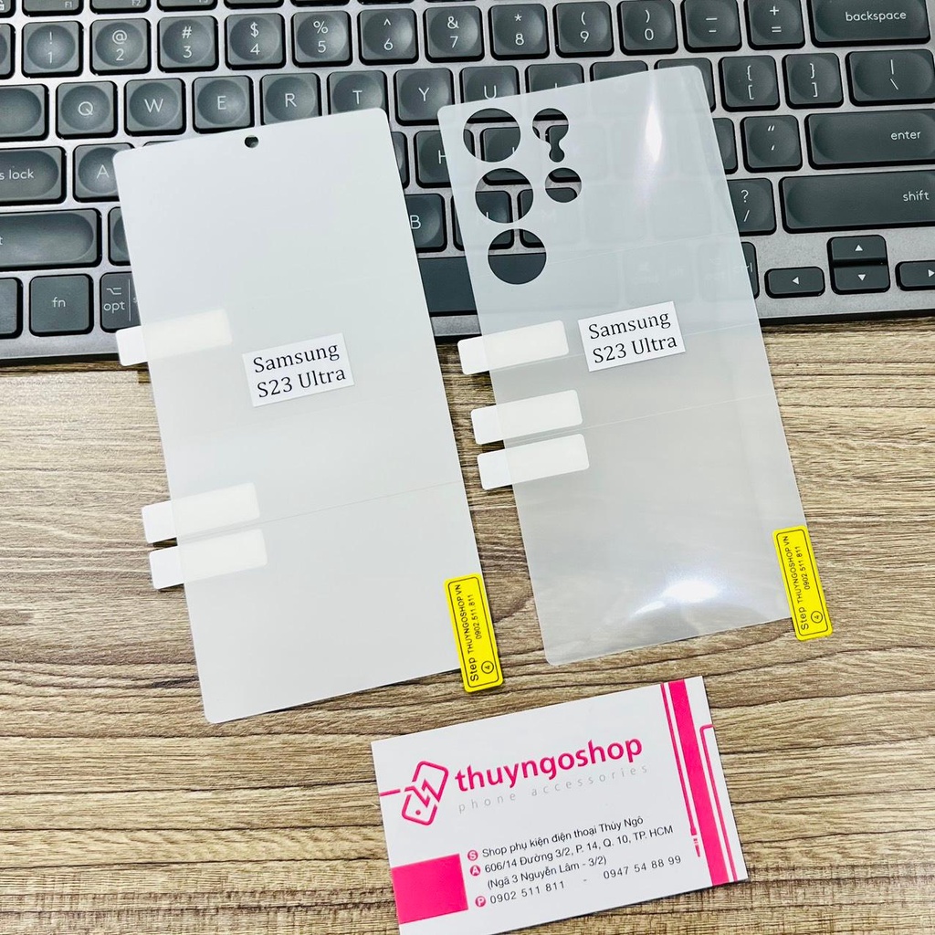 PPF dán màn hình / mặt lưng Samsung S23 Ultra - S23 Plus - S23