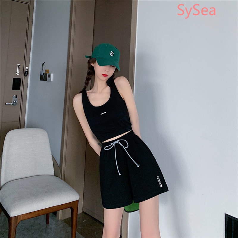 Bộ Đồ Thể Thao Hai Món Thời Trang Mùa Hè Giản Dị Dành Cho Nữ