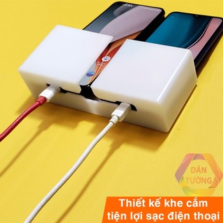 Giá để điện thoại remote dán tường