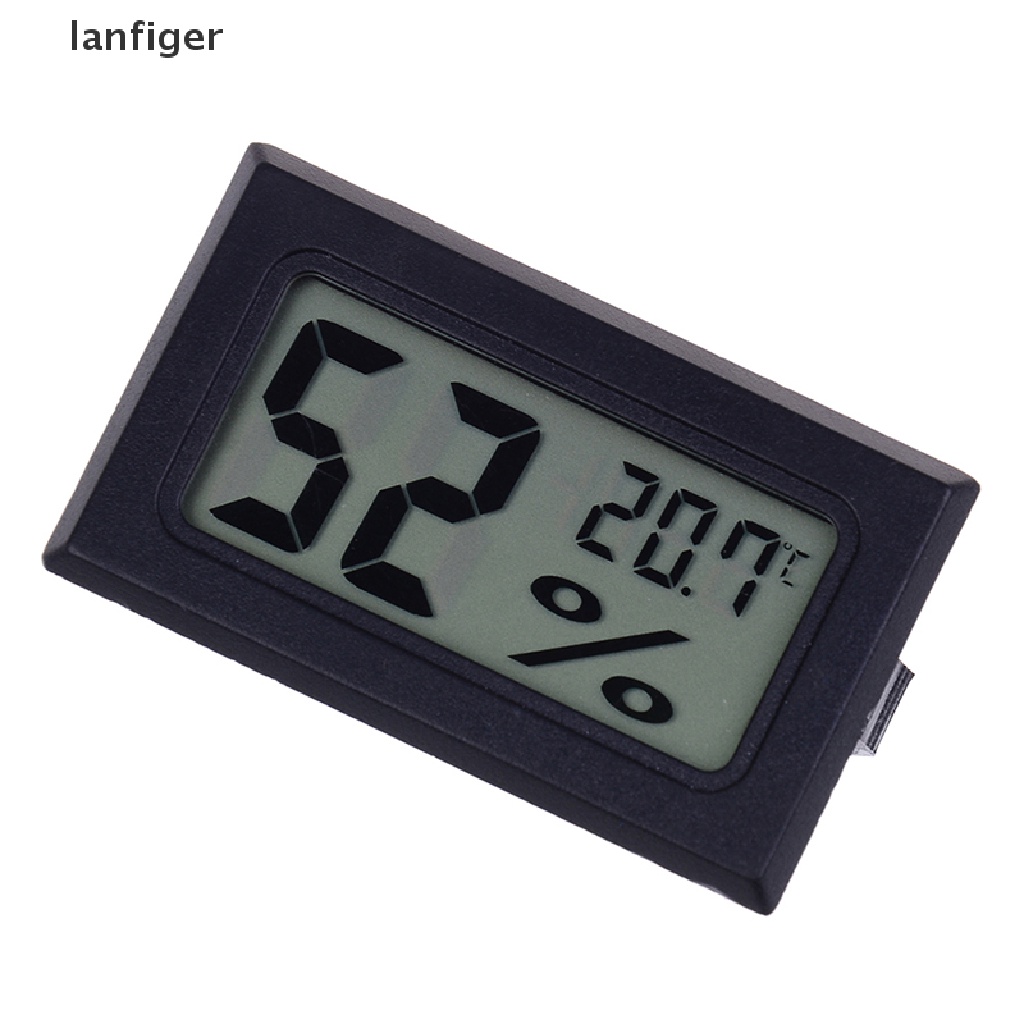 Lanf Nhiệt Kế Kỹ Thuật Số lcd Kỹ Thuật Số Đo Độ Ẩm Nhiệt Độ