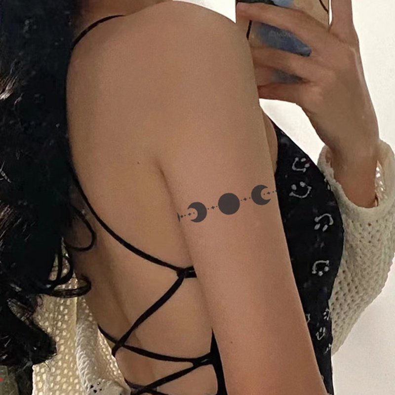 Hình Xăm Dán Tạm Thời Chống Nước Lâu Trôi 2 Tuần 18Cmx11Cm