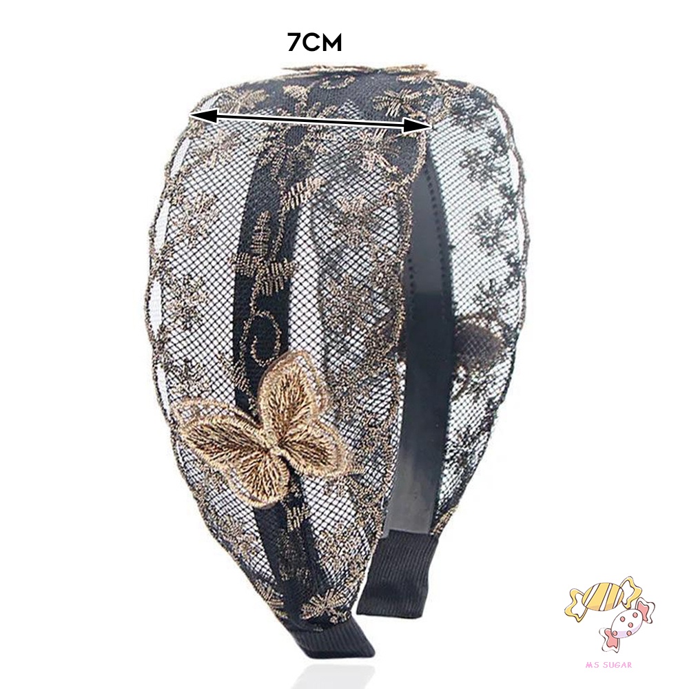 YADORNOS Băng Đô Cài Tóc Bản To Thời Trang Cho Nữ