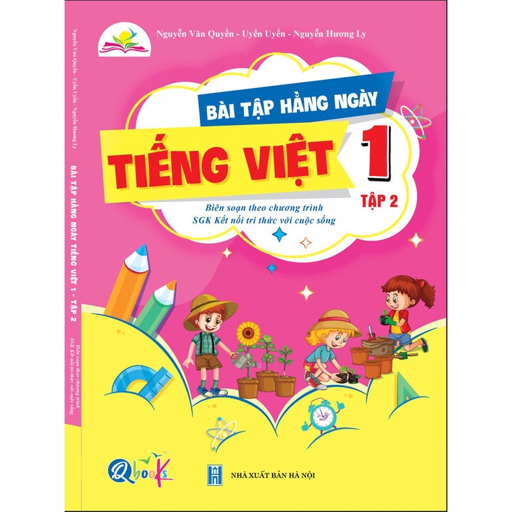 Sách - Combo Bài Tập Hằng Ngày Toán và Tiếng Việt Lớp 1 - kì 2 - Kết nối tri thức với cuộc sống (2 quyển)