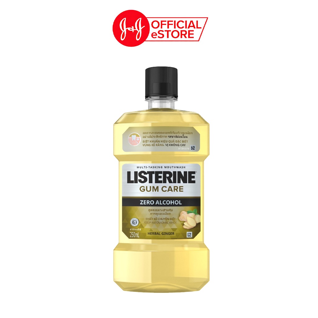 Nước Súc Miệng Listerine Gum Care Giúp Nướu Chắc Khỏe - Dung Tich 250ml