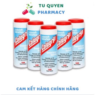Đường viên Cologrin Sweetener Tablets 1200 viên - Dùng cho người tiểu đường, ăn kiêng