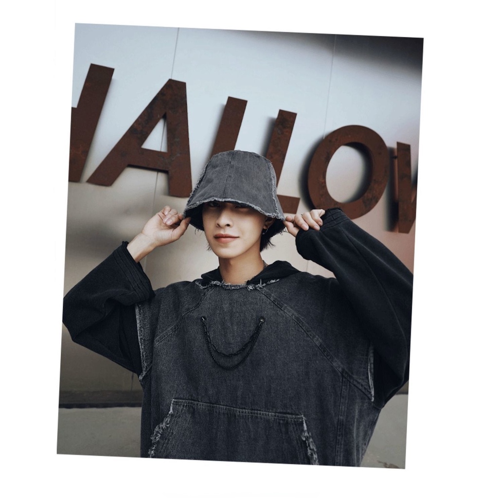 Nón Tai Bèo Phong Cách hip hop Hàn Quốc Cho Nam