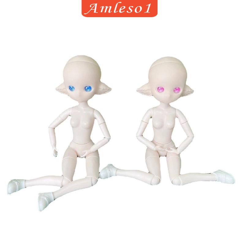 Mô Hình Cơ Thể Búp Bê 11 inch 18 Khớp Nối