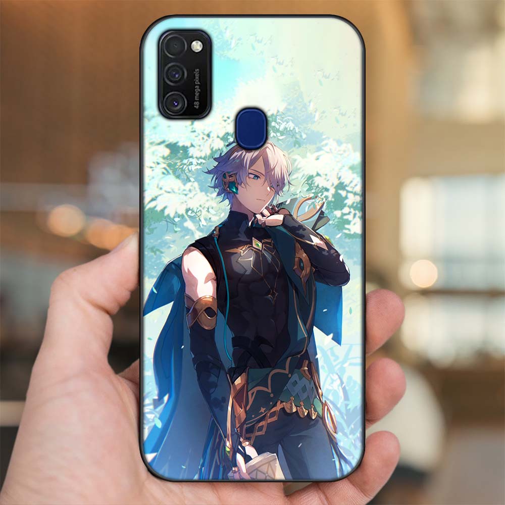 Ốp lưng Samsung M21, M30S viền đen in hình Alhaitham Genshin Impact