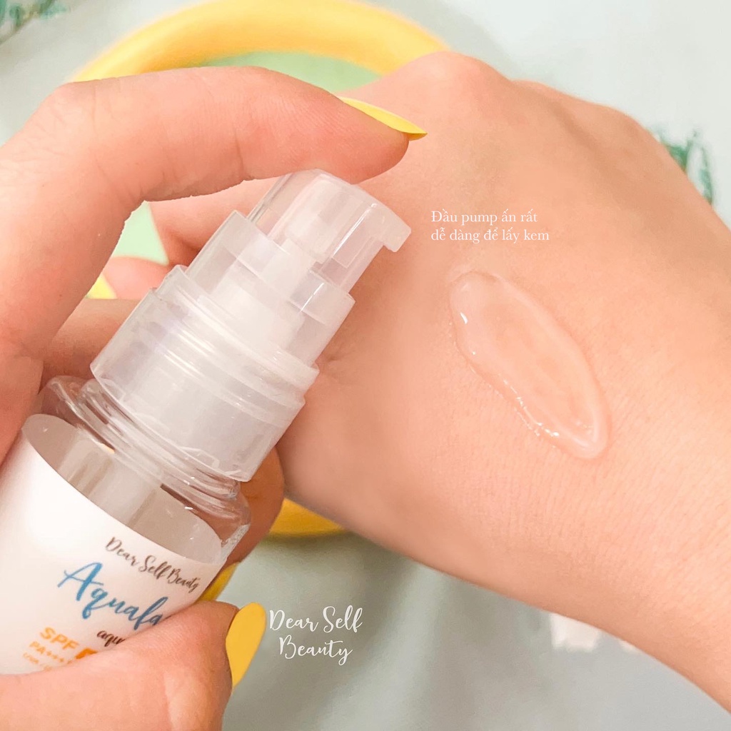 Kem chống nắng siêu cấp nước Aquaface SPF50 PA+++ - Dear Self Beauty