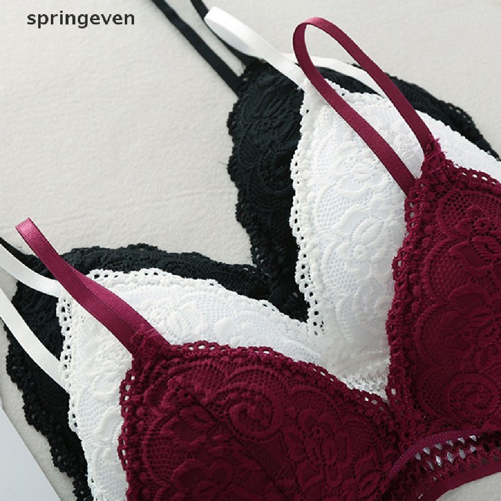 Áo lót Thêu Hoa Cổ V Xẻ Sâu Gợi Cảm Cho Nữ