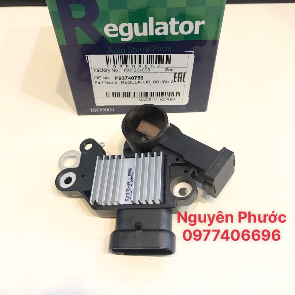 Tiết chế / IC máy phát điện GENTRA/AVEO 3 Giắc - Mã phụ tùng 93740756