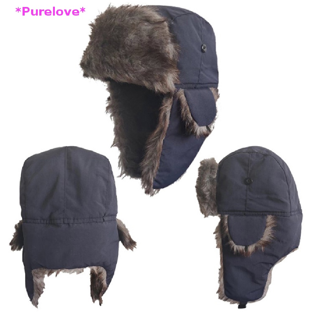 Mũ Bảo Vệ Tai Chống Thấm Nước Giữ Ấm Mùa Đông Dành Cho Nam Mới