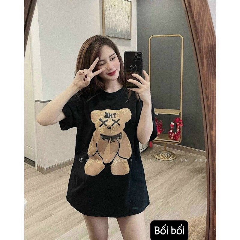 Áo phông gấu xx bigsize 60kg - 110kg