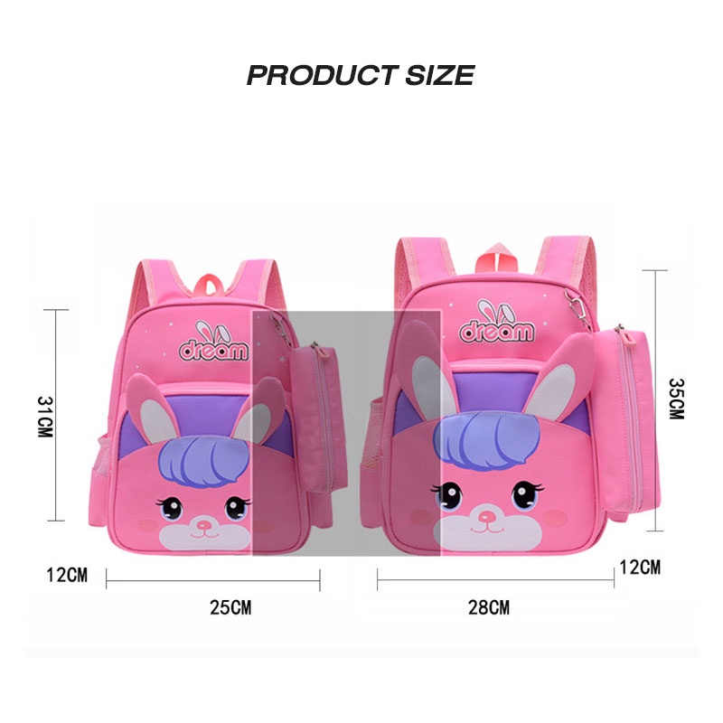 Bololo Ba Lô Họa Tiết Hoạt Hình Xinh Xắn Dành Cho Bé