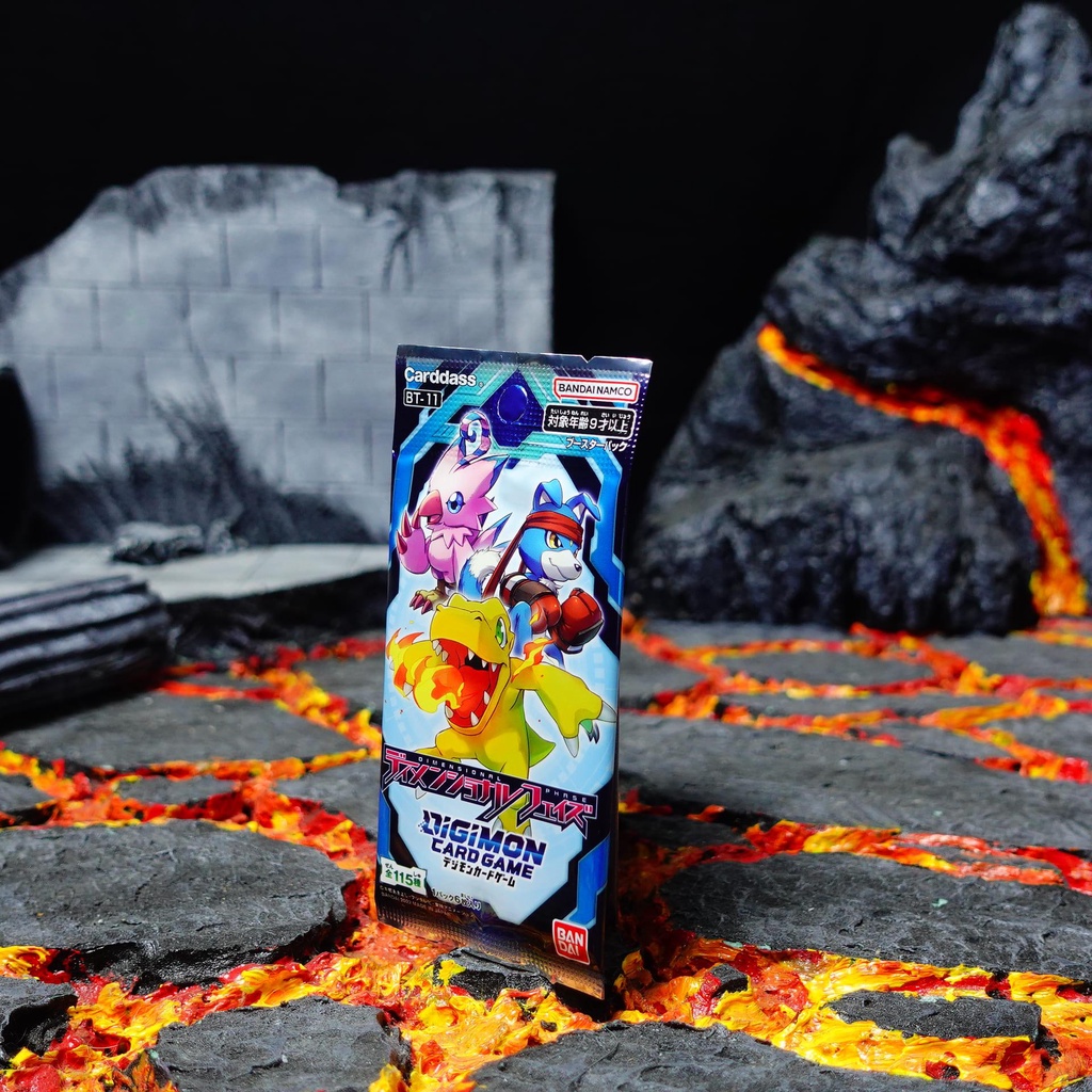 Thẻ bài Digimon TCG Dimensional Phase Booster Pack BT11 phiên bản tiếng Nhật DGMTCGJPBP04