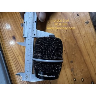 Rọ mic, đầu chụp mic BBS 3 số, 6 số