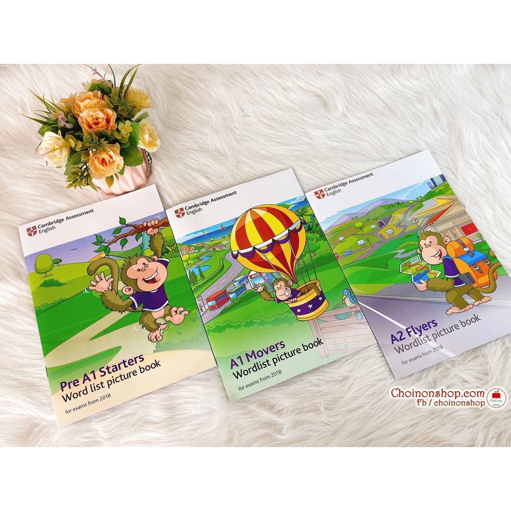 Bộ CAM wordlist picture book - 3 cuốn
