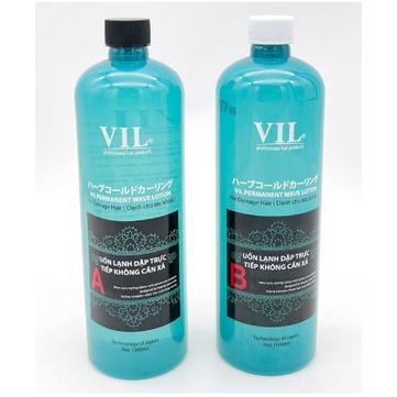 Vil Uốn lạnh thảo dược (Dành cho tóc khỏe) 1000*2