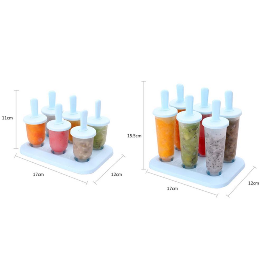 Khuôn Làm Kem Que Hình Tròn DIY