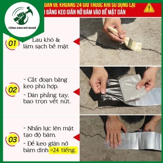 Băng keo chống thấm - X2000 Siêu dính _ TKDN