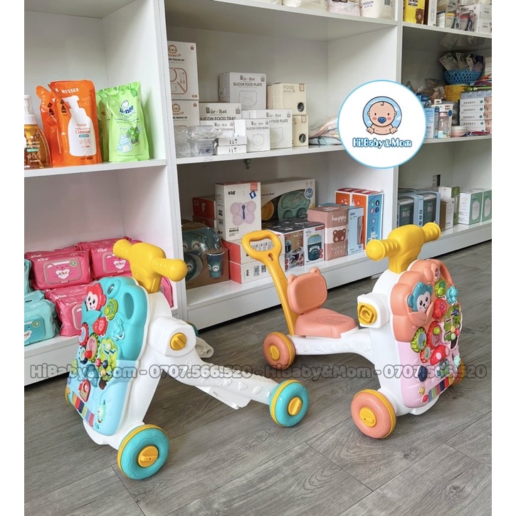 XE CHÒI CHÂN KÈM TẬP ĐI UMO 4in1